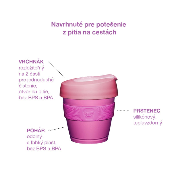 KeepCup Bubblegum XXS (114 ml)