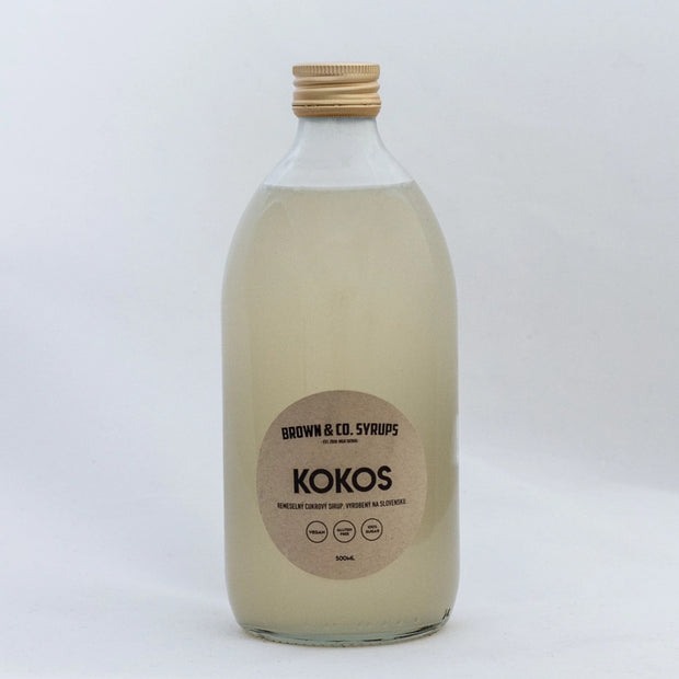 Sirup Brown & Co - Kokos, 500 ml